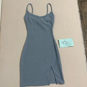 Windsor Sparkling Blue Mini Dress